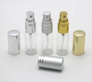 Алюминиевый стеклянный флакон для духов, 50x5 мл, 5 мл