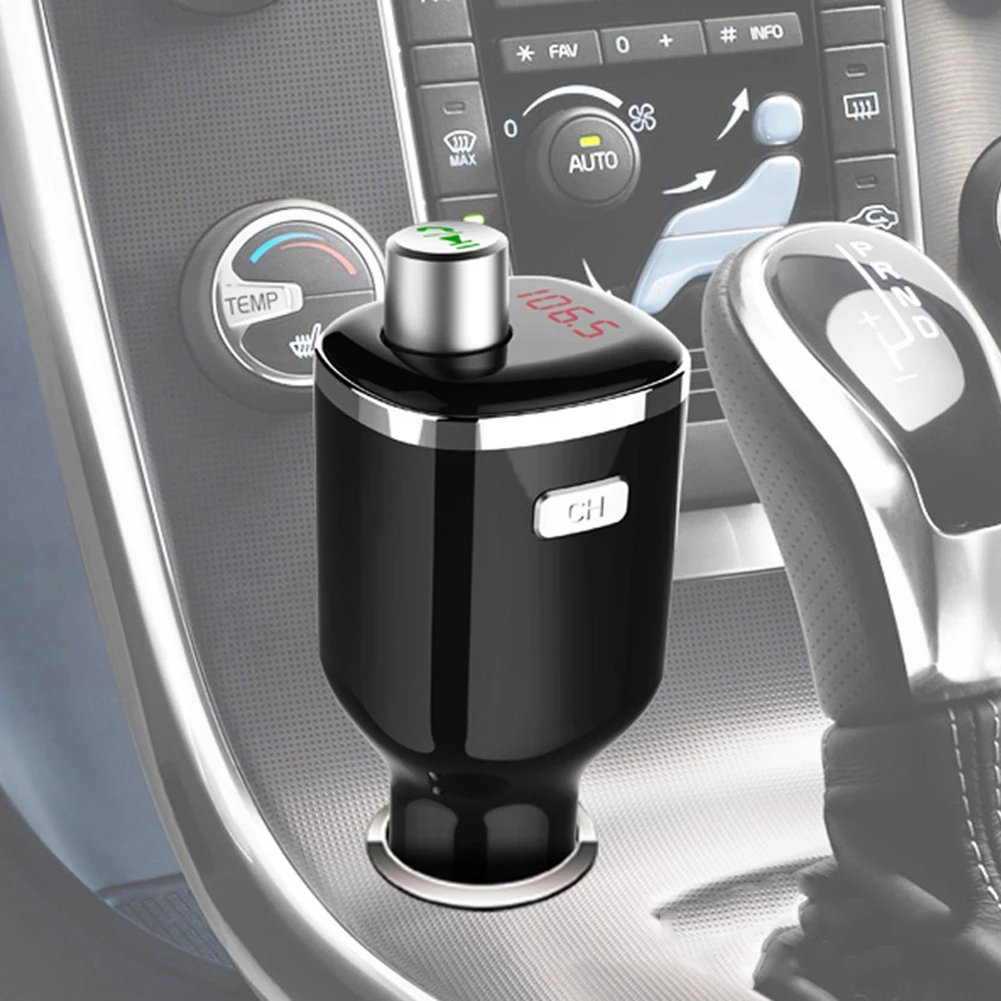 Bluetooth автомобильный комплект fm передатчик радио адаптер Fm модулятор Handsfree Музыка
