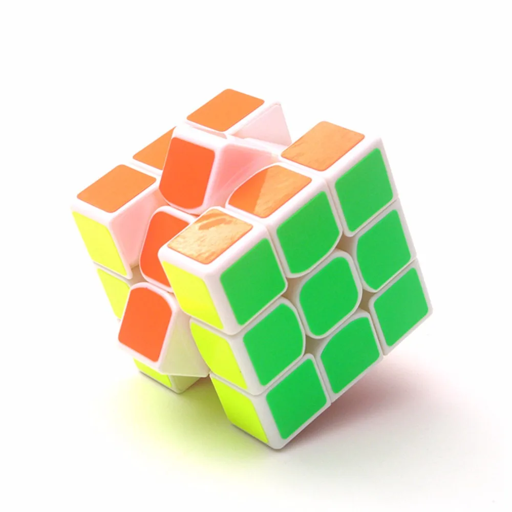 Moyu YongJun белый guanlong трехслойный Профессиональный скоростной Magic Cube гладкая