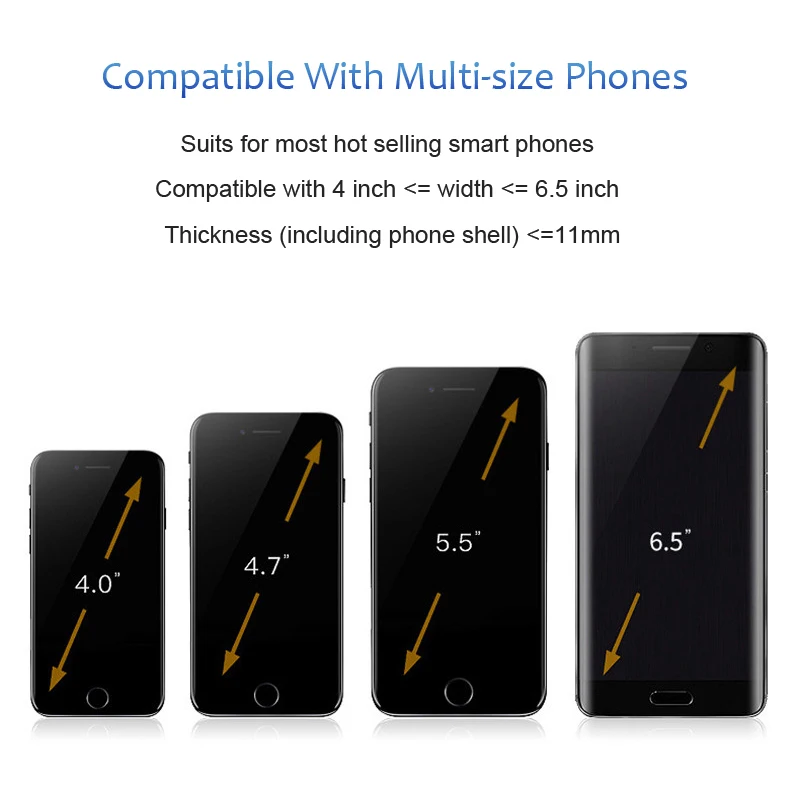 Qi автомобильное беспроводное зарядное устройство для iPhone XS Max XR X Samsung S9