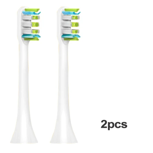 2white Для Xiaomi Mijia Soocas Soocare X3 сменные насадки для зубных щеток SOOCAS Xiaomi SOOCARE X3 электрические насадки для зубных щеток - Цвет: 2white