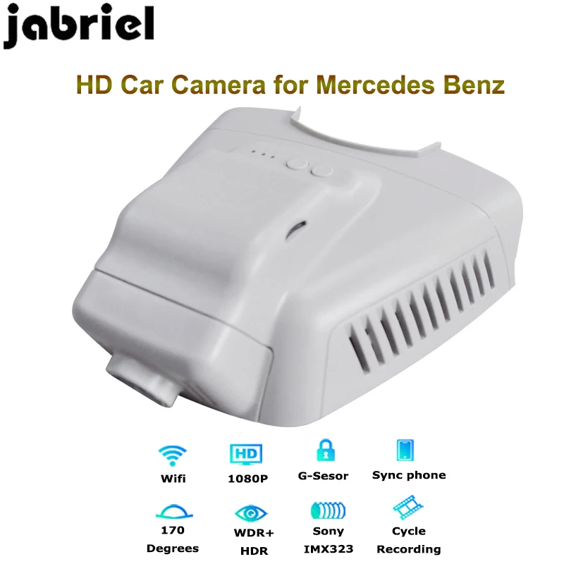 Jabriel wifi hidden 1080P car dvr auto driving recorder dual lens for 2013 2014 2015 Mercedes Benz E180 E200 W212 W211 general | Автомобили