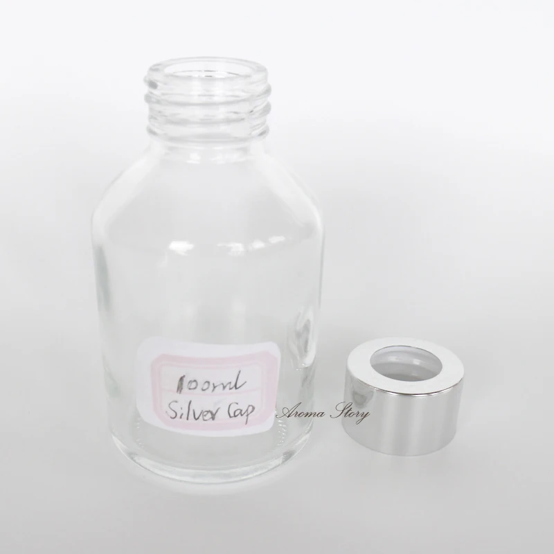 100 мл Reed Diffuser бутылки диаметром 5 см высота 10 (с крышкой) Вес 123 г Металл