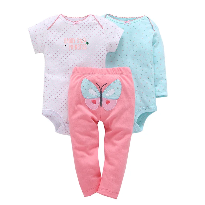 Детская одежда набор одежды из 3 шт./компл. Детские bebes кукла трансфер до мальчик