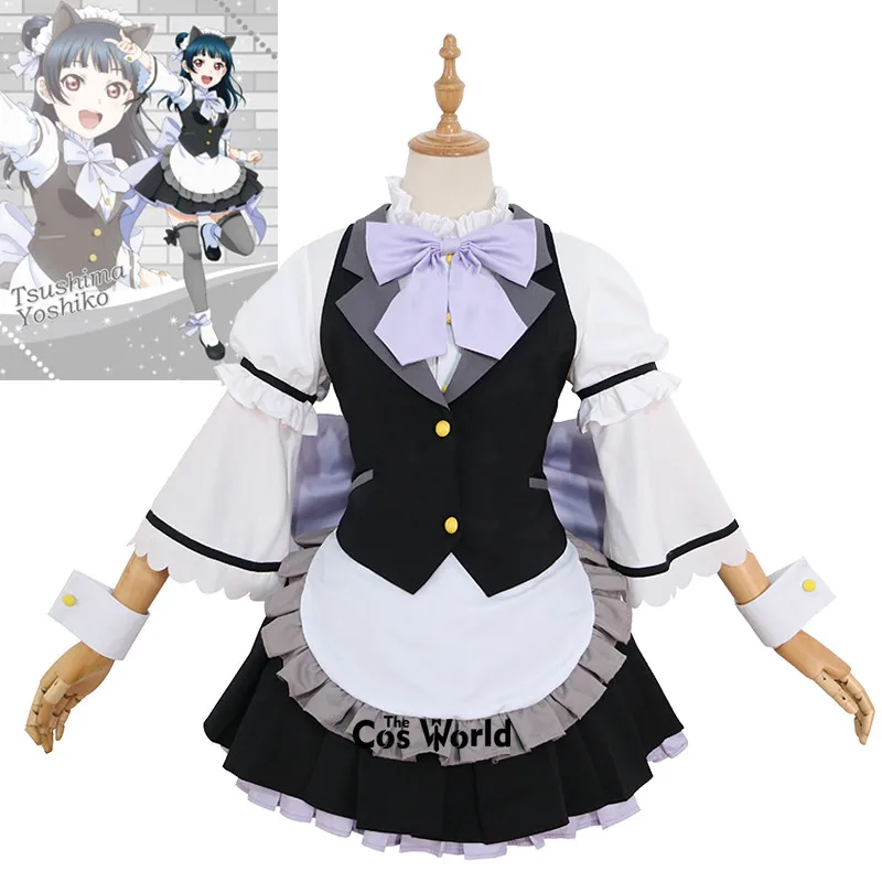 Костюм горничной из аниме Love Live Sunshine| |