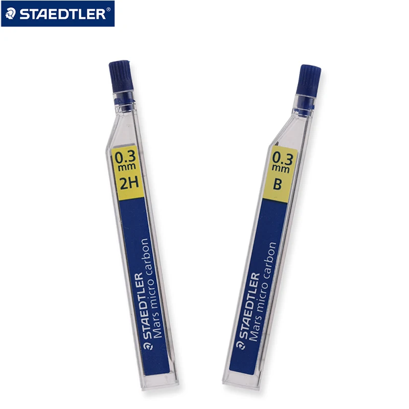 Оригинальные Staedtler Mars Micro Carbon 250 механический карандаш свинец 0 3 мм 4 трубы/лот