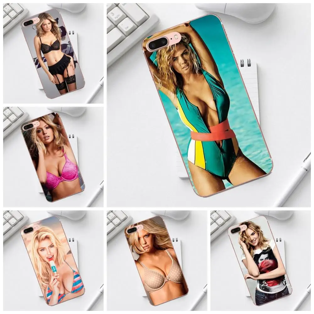 Qdowpz Kate Upton мягкий чехол с принтом для Galaxy Alpha Core Prime Note 4 5 8 S3 S4 S5 S6 S7 S8 S9 mini edge Plus |