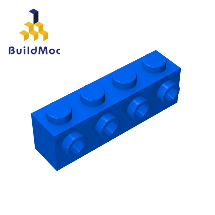 BuildMOC Собирает Частицы 30414 1x4 для строительных блоков детали DIY Электрический