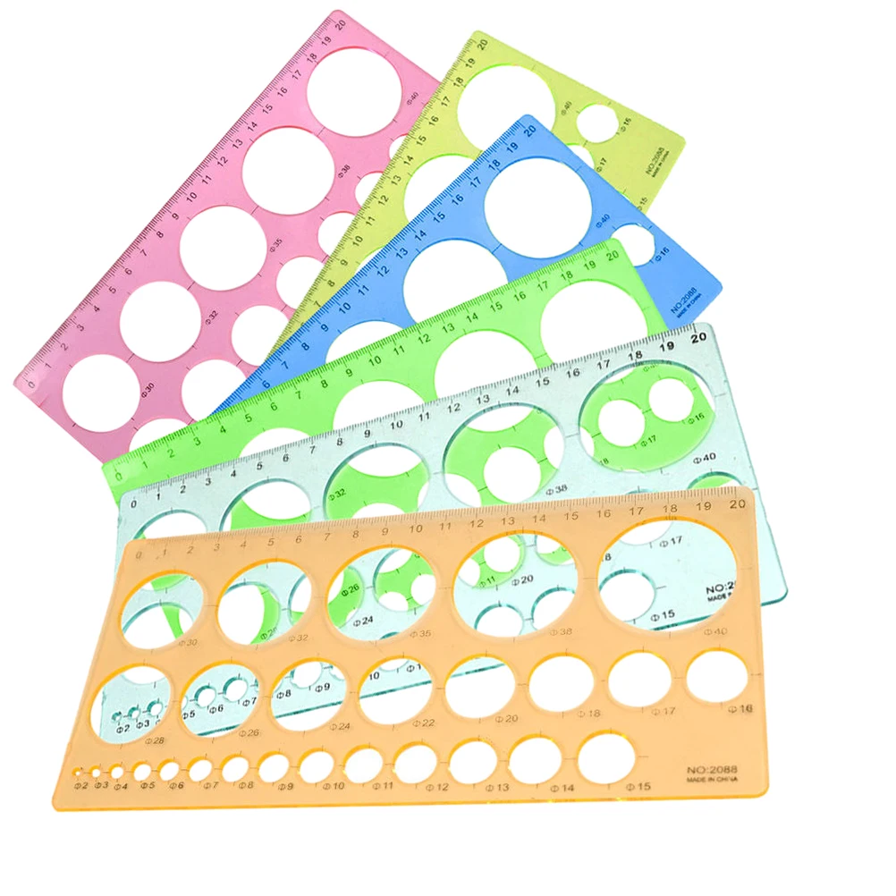 

1PC Quilled Creations Quilling Ruler Circle DIY Tool Handcraft Supplies Random Color