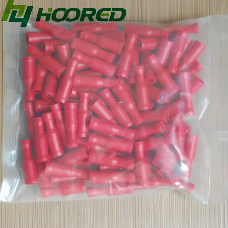 50 шт. красного цвета из нейлона и латуни Материал штекерно-разъем обжимных