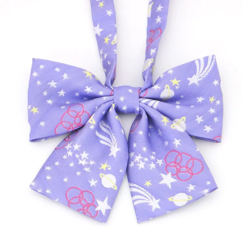 Kesebi милые повседневные галстуки-бабочки для студентов и школьников, женские галстуки-бабочки для японских студентов, галстуки с вышивкой, галстуки-бабочки для девочек