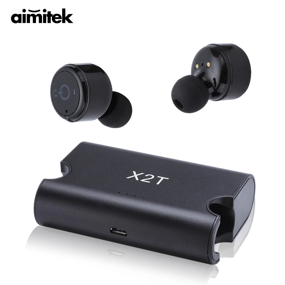 X2T Mini True беспроводные Bluetooth наушники TWS стерео Twins гарнитура X1T обновленная версия