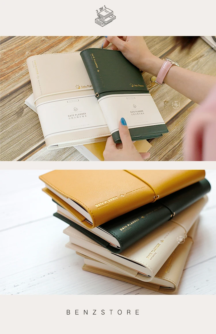 Yiwi B6 140x188 мм записная книжка с кремом из искусственной кожи, записная книжка для путешествий, ежедневник для путешествий, Дневник для путешествий, винтажный блокнот ручной работы