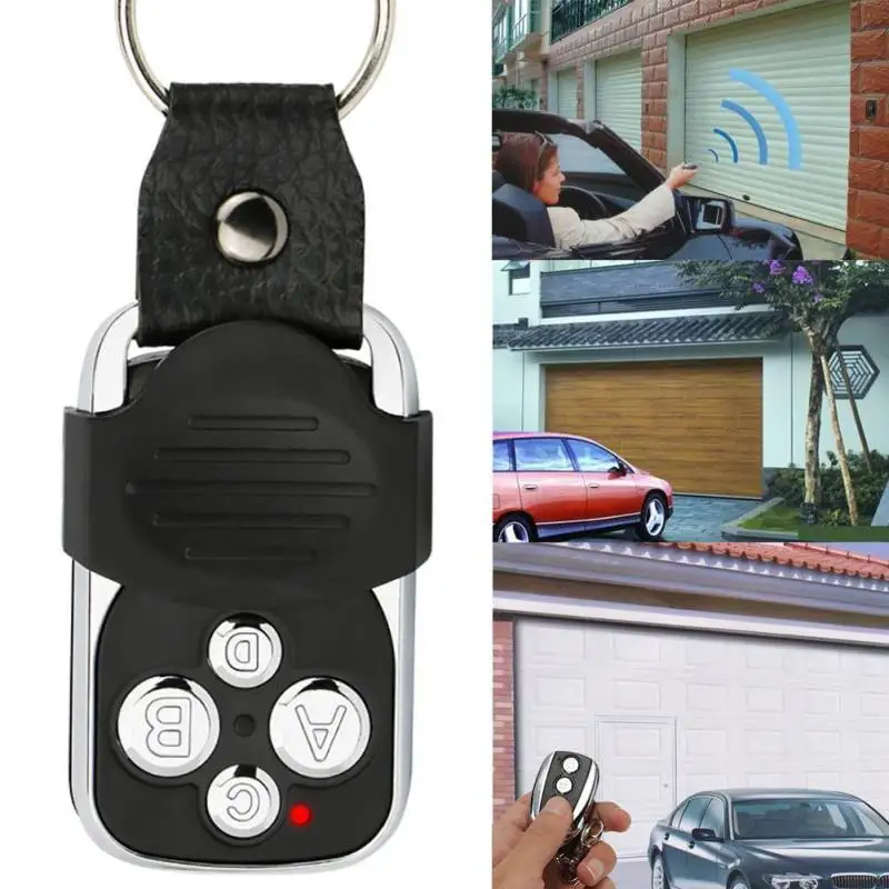 433mhz Universal Cloning Remote Control Key Fob Electric Gate Garage Door 4 keys Controller With Protection | Электроника