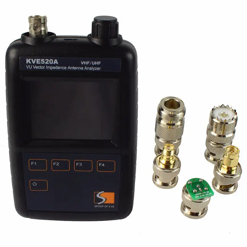 VHF/UHF цветной графический векторный импедансный антенный анализатор KVE520A с 5