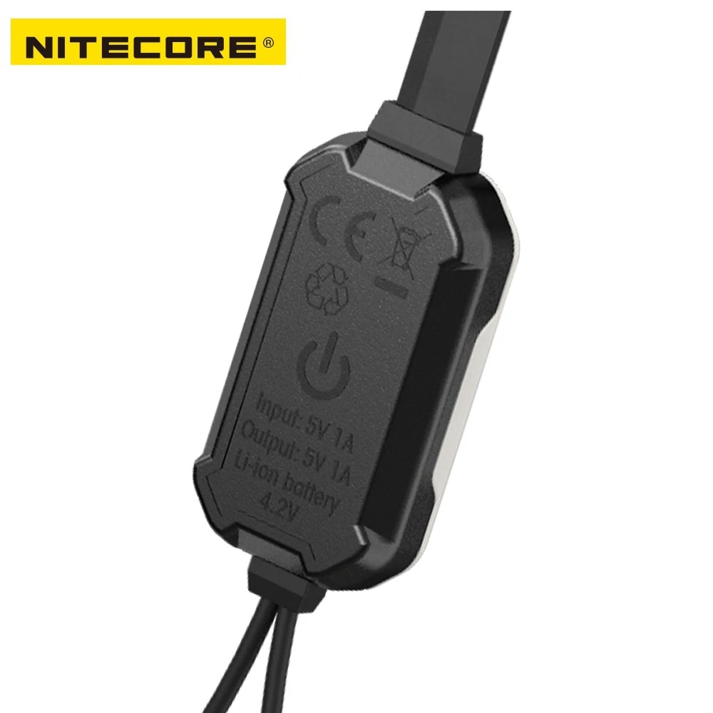 Официальное NITECORE LC10 портативное магнитное наружное USB зарядное устройство для