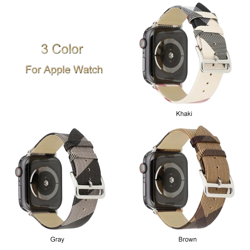 Ремешок из натуральной кожи для Apple Watch Band 44 мм 40 42 38 браслет петля iwatch 4 3 2 1