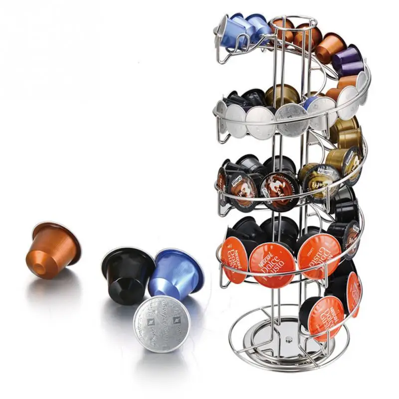 

Nespresso Tassimo Dolce Gusto Coffee Pod Capsule Holder Storage Stand Tower