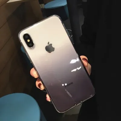 Black Мягкий силиконовый чехол Esamday для телефона 11 Pro 7 8 6 6s Plus 7Plus 8Plus X XS MAX XR для iPhone 5 5S SE 6splus - Цвет: Black