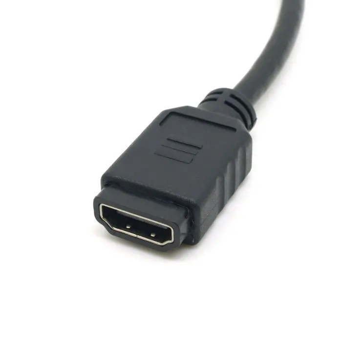 0 3 м Высокоскоростной HDMI совместимый 1 4 Тип E штекер на тип A гнездо Видео Аудио