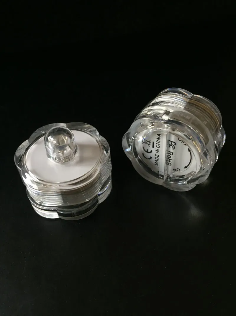 10 шт. на батарейках Led чайный светильник ПОГРУЖНОЙ водонепроницаемый Свеча лампа