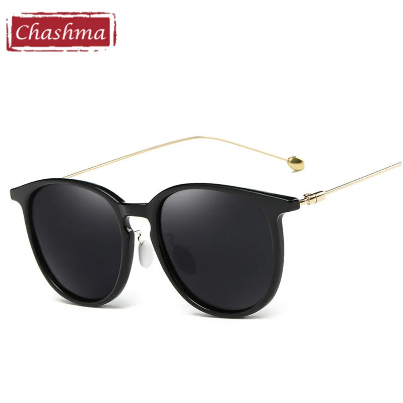 Чашма Марка Круглые Солнцезащитные очки Женщины Карамельный Цвет Винтаж UV 400