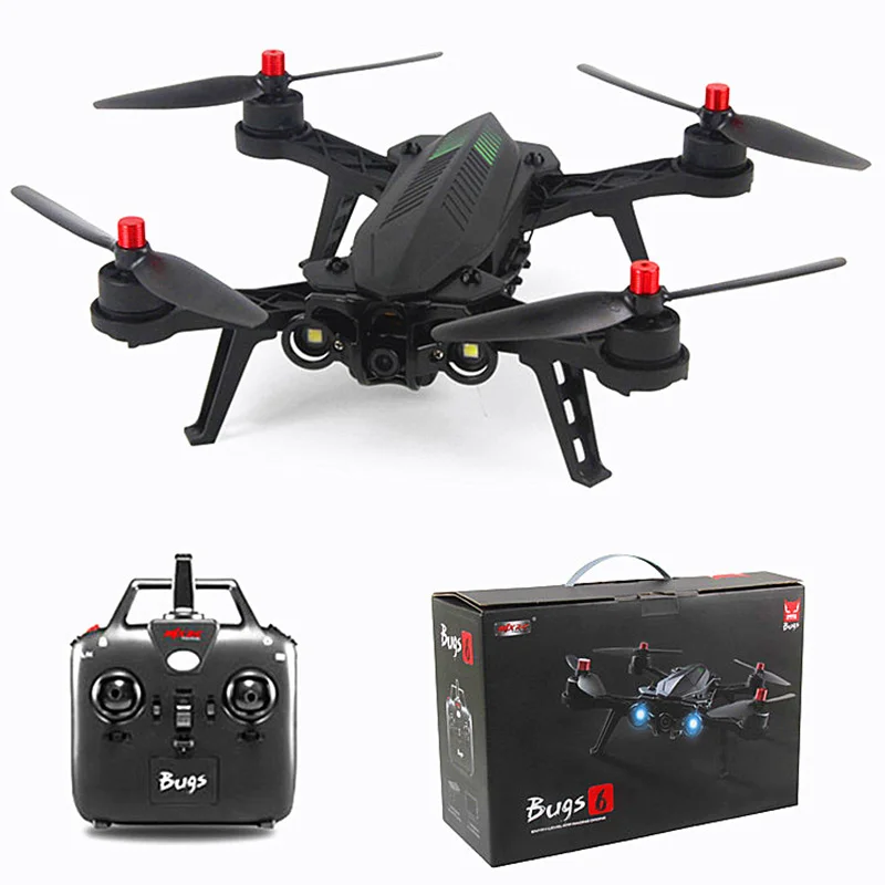MJX Bugs 6 B6F B6FD B6 B6FD+ G3 Racing 2,4G RC Квадрокоптер Дрон 250 мм FPV 720P камера 5,8G FPV VR очки 3D RTF Вертолет