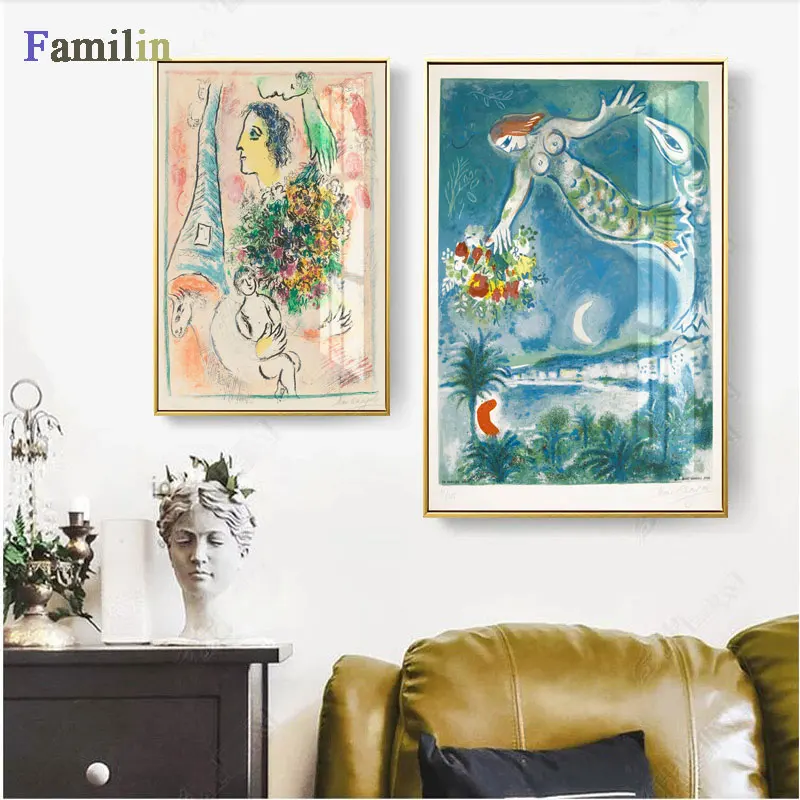 Абстрактная художественная коллекция классический постер для рисования на