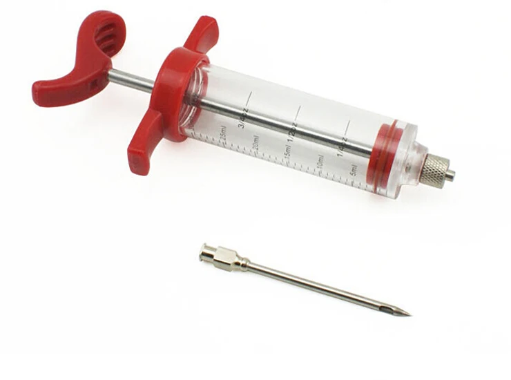 Маринад инжектор барбекю гриль вкус шприц приготовления мяса птицы индейки