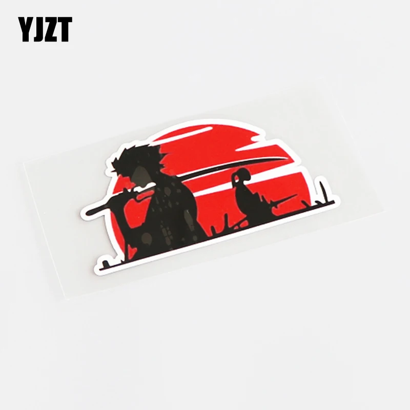 

YJZT 10CM*5CM Fashion JDM Warrior Decal Car Sticker PVC Graphical 13-0641