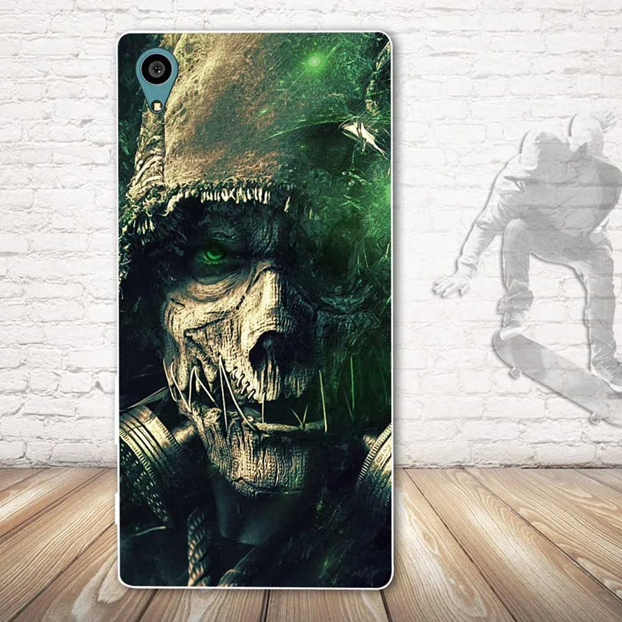 Fashion Pattern Soft TPU For Coque Sony Xperia Z5 Case Silicon Back Cover Funda Capa | Мобильные телефоны и аксессуары