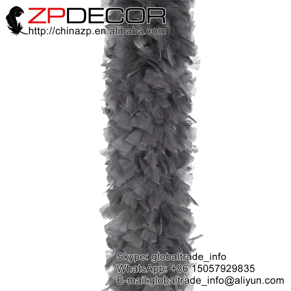 ZPDECOR 2 ярдов/партия довольно ручной работы окрашенный темный серый 150g хорошее