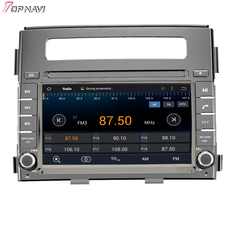 TOPNAVI 6 2 ''четырехъядерный Android 0 Автомобильный DVD плеер для KIA SOUL 2012 Авторадио GPS