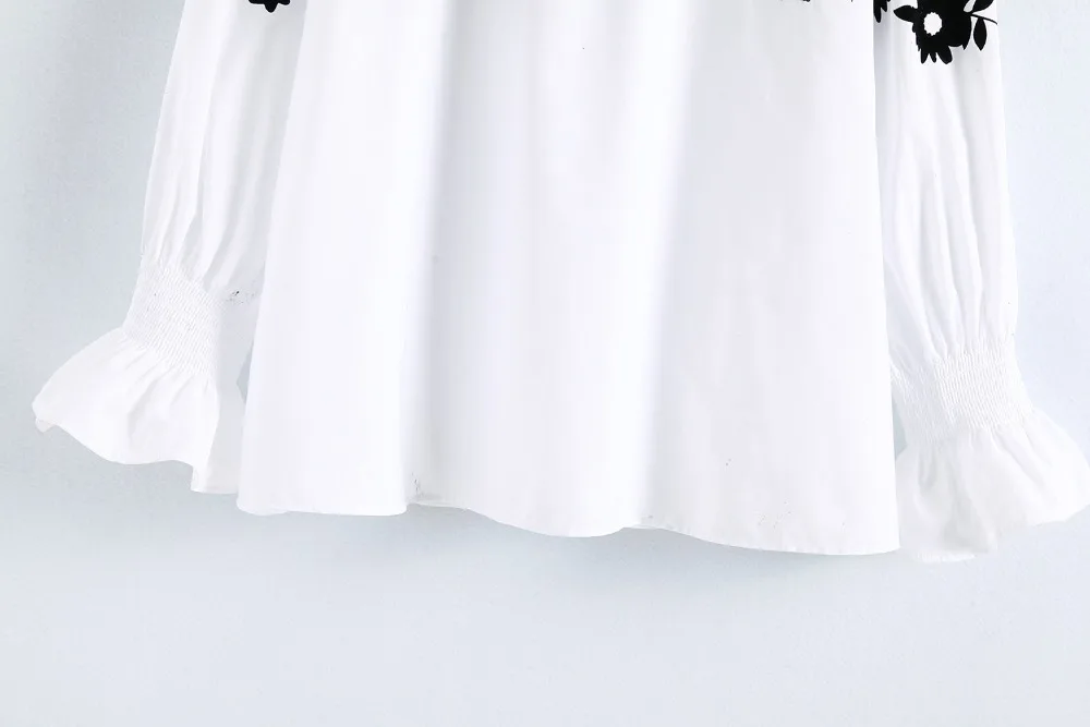 Omchion blusas Mujer 2018 o Средства ухода за кожей Шеи белая блузка Для женщин Повседневное