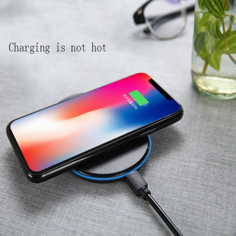 Беспроводное зарядное устройство Suntaiho Qi для iPhone XR 8 XS Nexus6 беспроводное Samsung Galaxy S8 S9