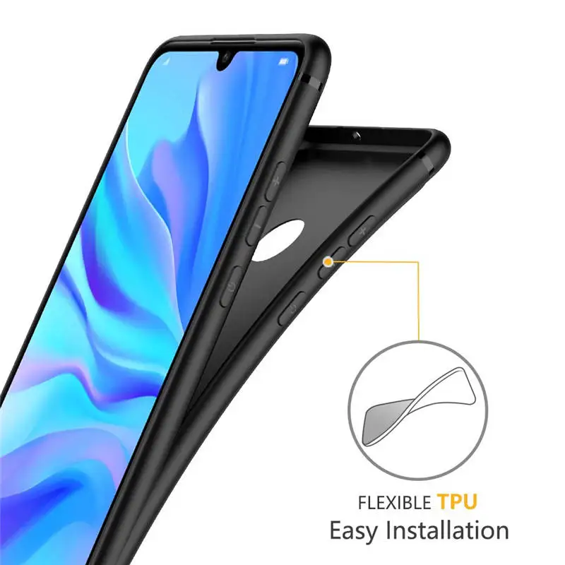 Чехол для Huawei nova 4e чехол силиконовый телефона из ТПУ Nova4e MAR LX1M мягкий 6