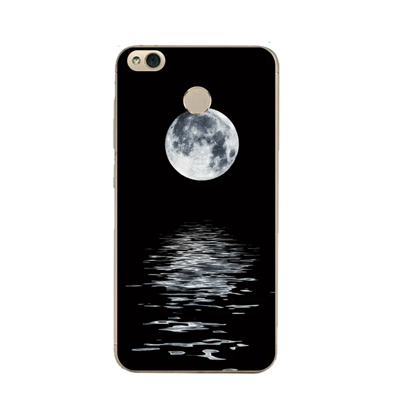 Dancer Soft Clear TPU Phone Case For xiaomi redmi 4x 4a note5a note4x 5s mi6 note3 Marble Moon Printed Cover Free Shipping | Мобильные