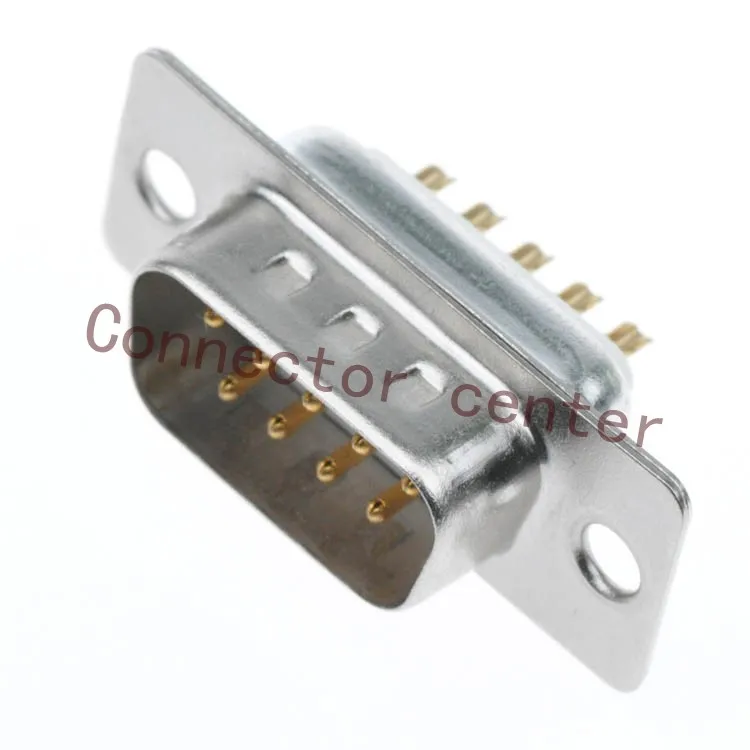 Высокое качество коннектор на 9 штырьков разъем под золото 2U SUB RS232|rs232 to rj45