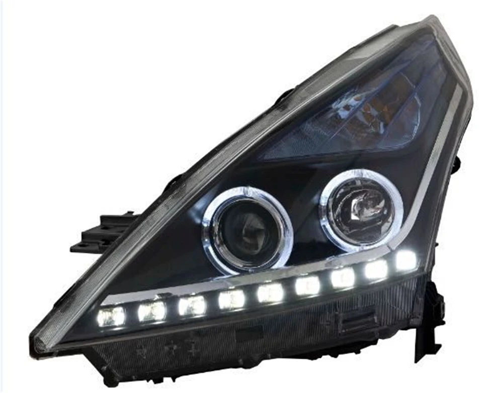 Фары для Nissan Teana 2008 2009 2010 2011 2012 Altima светодиодные фары DRL Hid опция ангельские глазки