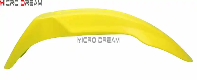 Yellow Мотокросс красный переднее крыло двойной спортивные протектор Брызговики для автомобиля Honda CR CRF CRM 125 150 230 250 450L 450R 500 Универсальный - Цвет: Yellow