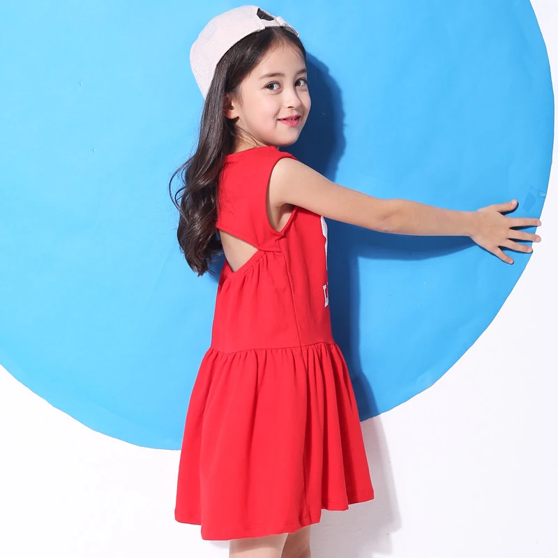 2018 Active Sport Dress for Teen Girls Baseball Basketball Dresses Frock Design Kids Age 5 6 7 8 9 10 11 12 13 14 Years Old | Детская