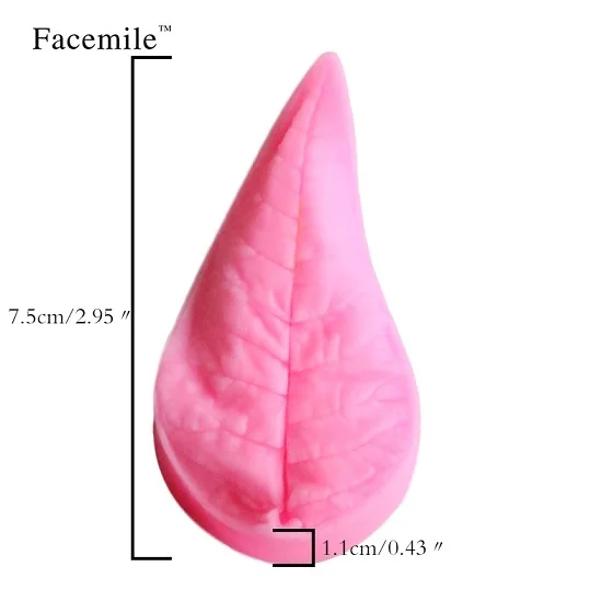 Facemile 22 шт. силиконовые лепесток листьев плесень цветы помадка плесень шоколад десен паста формы помадка торт Бродер украшения Инструменты