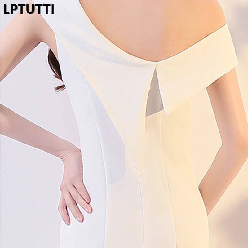 

LPTUTTI Chiffon Split Gratuating New For Women Elegant Date Ceremony Party Prom Gown Formal Gala Luxury Long Evening Dresses