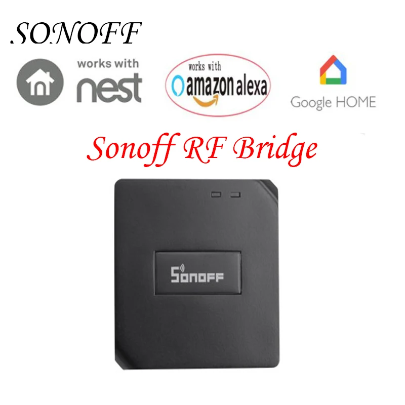 SONOFF RF Bridge Wifi 433 МГц беспроводной пульт дистанционного управления умный домашний