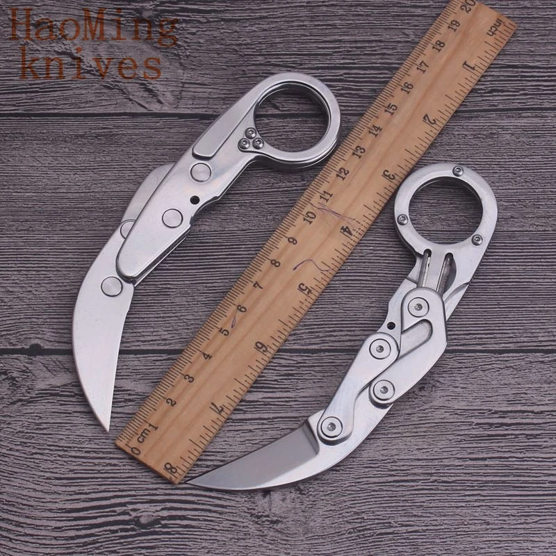 Охотничьи складные ножи Karambit CS GO нож с когтями механический Походный для