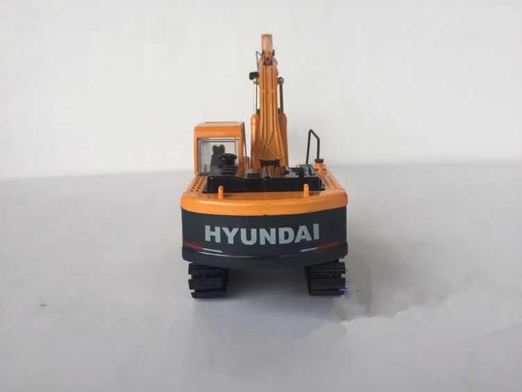 Коллекционная модель игрушки из сплава 1:40 масштаб HYUNDAI R215-9 гидравлический экскаватор инженерное оборудование литье под давлением модель украшения игрушки