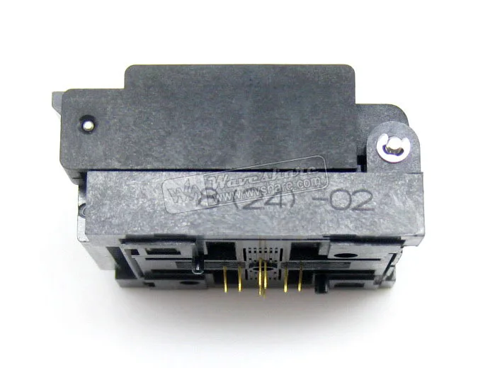 QFN8 MLP8 MLF8 QFN 8 (24) B 0.5 02 Enplas IC тестовая розетка программирующий Адаптер 0 5 мм шаг|pitch