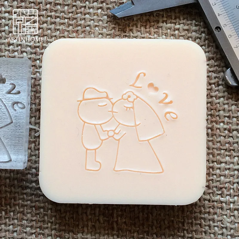 2018 бесплатная доставка натуральная ручная работа акриловое мыло печать пресс