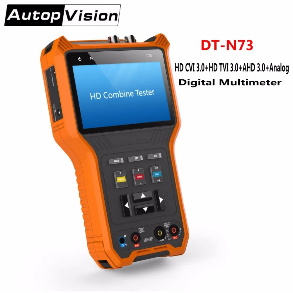 Цифровой мультиметр 4 в 1 0 дюйма 8 Мп CVI TVI 5 Мп|analog camera|tester monitormultimeter digital |