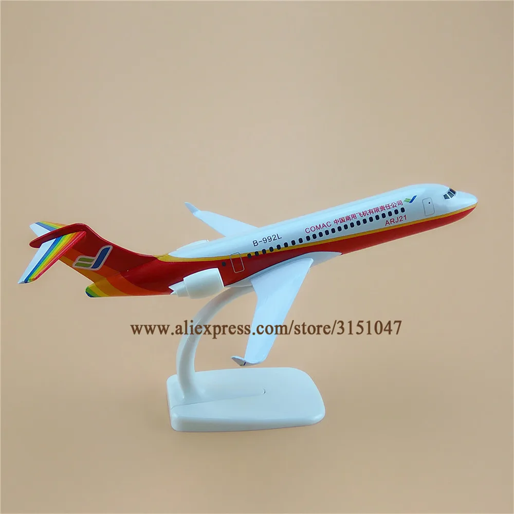 20cm Air China COMAC ARJ21 B-992L Airlines Airways Airplane Model Alloy Metal Plane Diecast Aircraft | Дом и сад